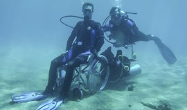 Red Sea diving centers launches the campaign for attracting disabled tourists for diving  Photo
